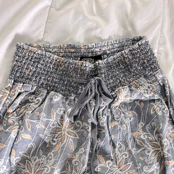 Blue and Orange Floral Palooza Pants - Picture 3 of 6